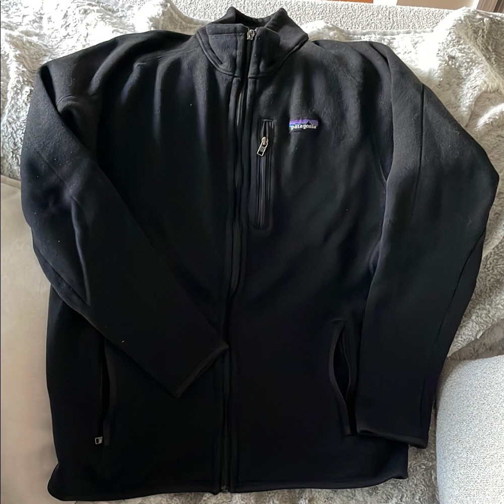 Patagonia Black Performance Jacket Full-Zip Fleece